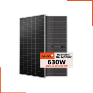 AIKO 635W SW Bifacial Solar Panel
